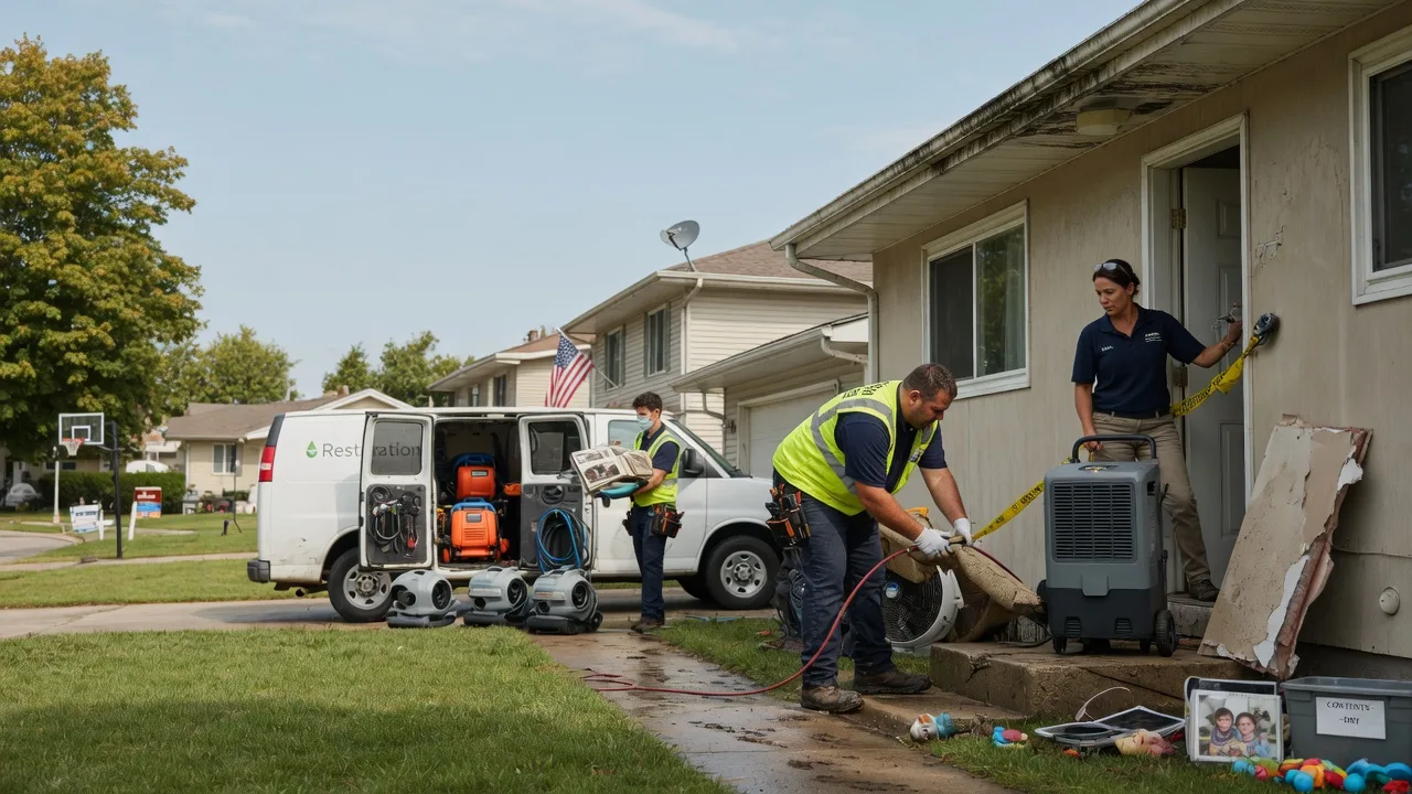Water Damage Restoration in Shadyside, OH near me